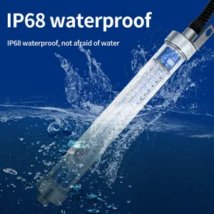 Underwater Fish Light Fast Delivery IP68 Waterproof 100W 150W 200W Green Underwater Fishing Light