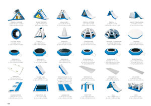 Mur d'escalade gonflable robuste, <span class=keywords><strong>jeu</strong></span> d'aventure portable en plein air pour les événements - Product Image 4