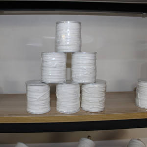 PJ022 <span class=keywords><strong>Mèche</strong></span> Ronde en Coton Naturel Tressé <span class=keywords><strong>de</strong></span> 61 Mètres <span class=keywords><strong>pour</strong></span> Lampes <span class=keywords><strong>à</strong></span> <span class=keywords><strong>Huile</strong></span> et Bougies Artisanales DIY, avec Bobine Usagée Incluse - Product Image 5