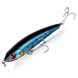 14/16/18cm Afundando Lápis Isca Isca De Pesca, Mar Senuelos de Pesca Hard Stick Bass Lure Swimbait para Fundição, Trolling