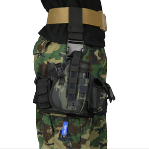 Bolsa Táctica Multifuncional para Pierna, Estilo Oxford, con Cierre Abierto, Sistema MOLLE, Ajustable, para Caza y CS - Product Image 3