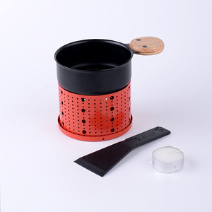 Vente en gros de mini poêles antiadhésives à fromage, à <span class=keywords><strong>raclette</strong></span> et à beurre, plaque de barbecue portable en style écossais - Product Image 1