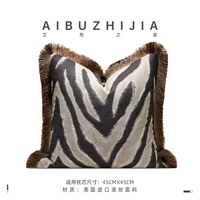 AIBUZHIJIA décoration de la maison housse de coussin de luxe taies d'oreiller design chic et taies de coussin coussin de canapé