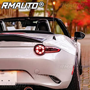 Para Mazda MX5 Miata ND RF Estilo LMS Fibra de Carbono Fibra de Vidrio Sin Pintar Alerón Tipo Duckbill Labio de Maletero Accesorios de Carreras y Embellecedores - Product Image 4