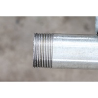 Pipa Bulat Galvanis Celup Panas ERW Bersertifikasi API 5L ASTM A53 Diameter Besar 610mm XS Sch80 12.7mm untuk Infrastruktur Berat