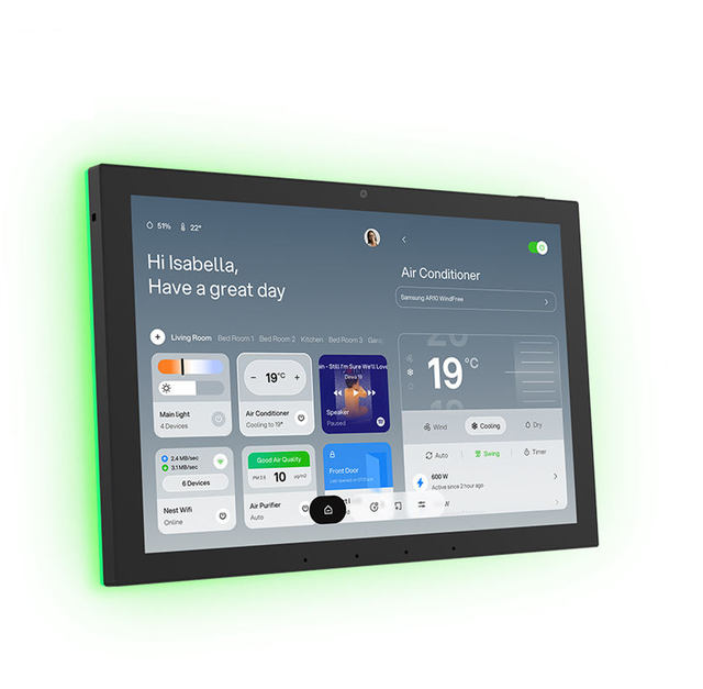 10.1inch Smart Home Tablet Hub Zigbee Matter I/O RS485 RS232 All-in-one Smart Control Panel