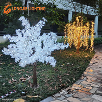 H:1.5M 540leds haute simulation arbre d'automne artificiel arbre d'érable LED