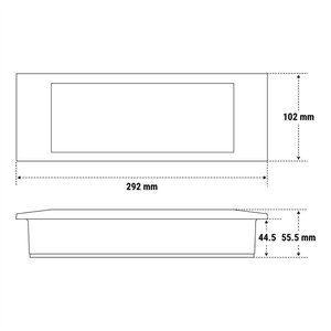 Lampada di Emergenza Beghelli Stile In Led 11 Se8 Li Fe, 30 Cm di Larghezza, 6 Cm di Altezza, 11 Cm di Profondità - Product Image 2