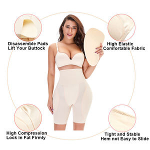 Women's High Compression <strong>Butt</strong> Lifter Control Panties Shapewear with Sponge Pads for Natural Curve &amp; <strong>Lift</strong> - Product Image 3