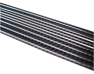 Tubo de fibra de aramida/carbono mixto de baja expansión térmica Producto de alto rendimiento para brazo robótico - Product Image 2