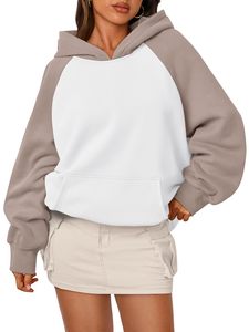 Chemise d'entraînement athlétique sweats à capuche surdimensionnés pour femmes pull polaire automne sweats mode Y2K tenues vêtements 2024 - Product Image 2