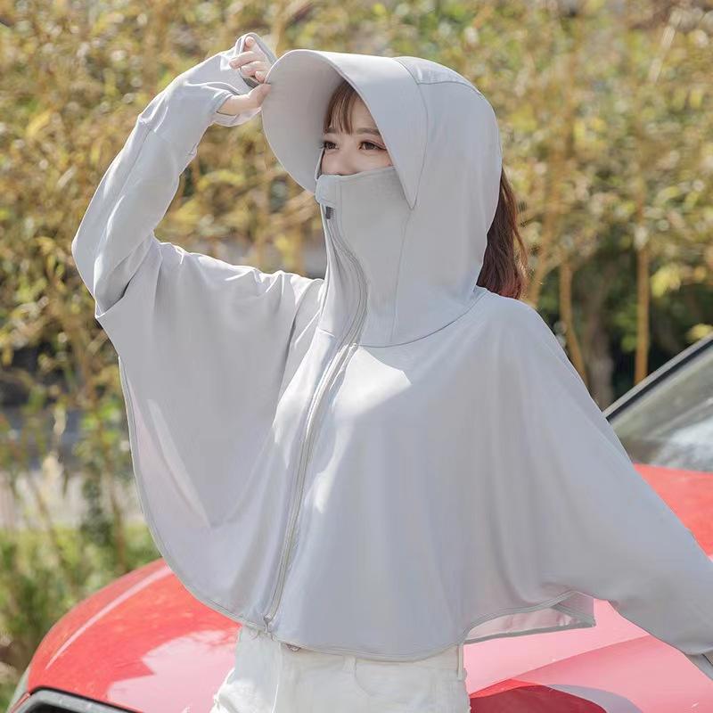 ปีกหมวกขยาย - สีเทา