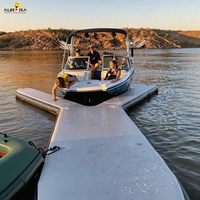 Dock gonflable en forme de Y pour jet ski, résistant aux UV, résistant aux intempéries, longue durée de vie, vente en gros