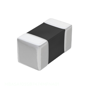 ตัวเก็บประจุเซรามิก0.47 UF 0.47 UF 4V 0402 X7R 0402 (1005เมตริก) MBASA105SB7474MFNA01 - Product Image 1