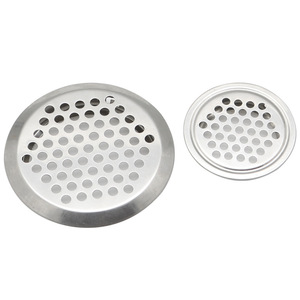 Stainless Steel <b>Ventilation</b> Covers Round Mesh <b>Grille</b> For Wardrobe Cabinet Heat Dissipation Screw Fixing 4 Sizes - Product Image 5