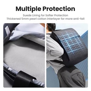 Zaino per Laptop UGREEN Impermeabile, Custodia Antifurto Sottile per Notebook, Borsa da Viaggio per Affari per <span class=keywords><strong>Macbook</strong></span> <span class=keywords><strong>Pro</strong></span> <span class=keywords><strong>Air</strong></span> 15.6 15 14 Pollici - Product Image 4