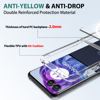 Étui magnétique transparent hybride PC TPU pour Motorola Razr 2024 50 étui de téléphone portable Ultra Ultra protecteur
