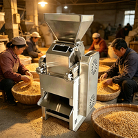 Machine à floquer les céréales multifonctionnelle en acier inoxydable YYHB 304, 450 kg/h, pour flocons d'avoine, flocons de maïs et céréales pour le petit-déjeuner (220V/380V)