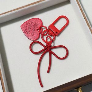 Wholesale Cute Ribbon <b>Bow</b> Keychain Custom Promotion Acrylic Charm Keychain - Product Image 2
