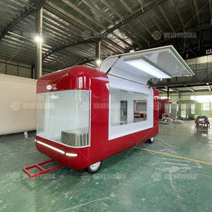 Chariot de nourriture de rue mobile de haute qualité et bon marché, chariot à <span class=keywords><strong>hot</strong></span>-dogs, à pizzas, à bière, à bonbons, chariot de restauration rapide, remorque avec équipement de cuisine complet - Product Image 3