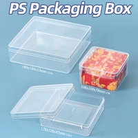 SUNSHING Seau en plastique en vrac pour emballage de chocolat, conteneur à bonbons, boîte de rangement pour snacks, emballage pour chocolats et bonbons, boîtes pour Ferrero Rocher