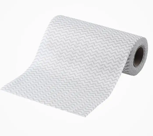 Serviettes de cuisine jetables personnalisées en gros à motif ondulé, absorbantes, lavables en machine - Product Image 3