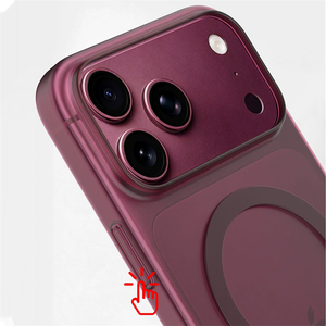Coque ultra-fine en PP, légère, effet seconde peau, anti-traces de doigts, 0,3 mm, finition mate, magnétique, pour iPhone 18 17 16 Pro Max - Product Image 3