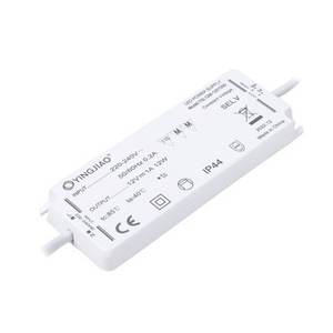 Controlador LED Yingjiao 12V 1.2A 12W, Convertidor CA/CC de un solo canal IP44 para tira de luz LED - Product Image 1