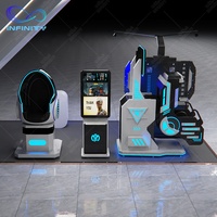 Parque de Atracciones Infinity Vr, Zona de Juegos Vr, Diseño Personalizado Integral de 10 a 100 Metros Cuadrados para Parques Temáticos de Realidad Aumentada, Realidad Virtual y Realidad Mixta