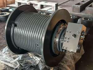 מפעל winch הידראולי winch מכונת שחזור משאית winch 5 טון הידראולי טון winch - Product Image 4