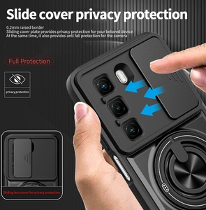 Coque de téléphone portable pour Infinix Hot 40i 50i 60i 70 60 <span class=keywords><strong>50</strong></span> 40 20 Pro Plus + Étuis et housses avec fenêtre coulissante et support magnétique - Product Image 6