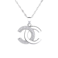 Nieuwe Sieraden 925 Sterling Zilver CZ Fruit Apple Hanger voor Meisje