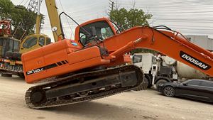 Excavateur Doosan DX140LC d'occasion de bonne qualité de marque coréenne prix bon marché à vendre vente - Product Image 4
