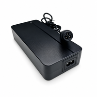 Chargeur de batterie universel pour trottinette électrique 120W 58V 2A avec prise LP16, boîtier haute sécurité ignifuge, fourniture OEM