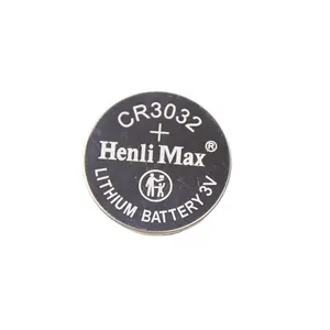 Henli Max CR3032 3,0 V Primay Lithiumbatterie 550 mAh Knopf-Lithium-Mangan-Dioxidhyd-Batterie Münzzzelle-Batterie