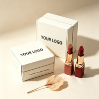 Caja de Regalo Corrugada Directo de Fábrica, con Relieve y Laminado Mate, Caja de Envío para Lápiz Labial, Caja de Maquillaje para Regalo