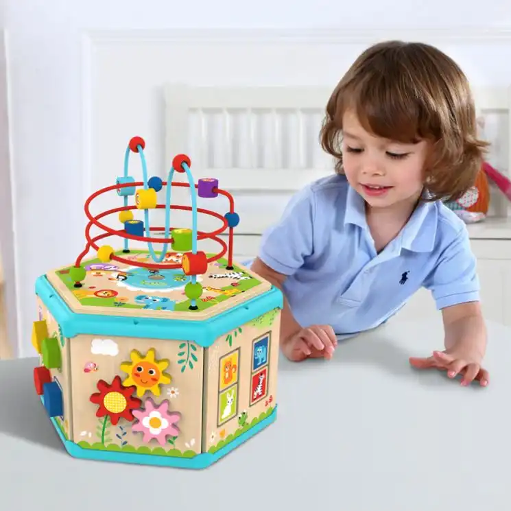 어린이 교육 활동 큐브 유치원 교육 장난감 빌딩 블록 장난감