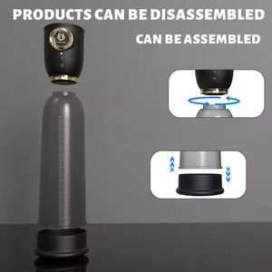 <span class=keywords><strong>USB</strong></span> Charging Herren Vakuumpumpe <span class=keywords><strong>Penis</strong></span> vergrößerung Agrandador De Pene Sexspielzeug mit Verbesserung männliche Masturbation Maschine Spielzeug - Product Image 3