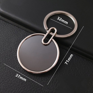 Thương Hiệu Xe Keychain Quảng Cáo Khuyến Mại Quà Tặng Kim Loại Khắc Laser <span class=keywords><strong>Logo</strong></span> Kẽm Hợp Kim Keychain Khách Sạn Trống Keychain - Product Image 5