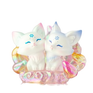 Figura de Zorro de Nueve Colas del Zodiaco de Yu Mo Craft, Adorno de Escritorio para Niños de 8 a 13 Años, Juguete Sorpresa en Caja Ciega - Product Image 4