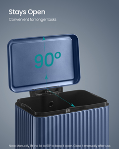 <span class=keywords><strong>Poubelle</strong></span> SONGMICS à fermeture douce en acier inoxydable avec 15 sacs <span class=keywords><strong>poubelle</strong></span>, 13 gallons (<span class=keywords><strong>50</strong></span> <span class=keywords><strong>L</strong></span>), <span class=keywords><strong>poubelle</strong></span> avec couvercle et pédale - Product Image 4