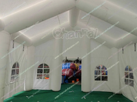 Tente bulle gonflable portable pour mariage en extérieur, dôme transparent en PVC, château gonflable, tente bulle pour fête