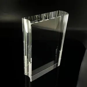 <span class=keywords><strong>Livre</strong></span> en cristal transparent luxueux et vierge pour souvenirs de remise des diplômes - Product Image 1