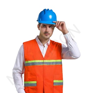 เสื้อกั๊กสะท้อนแสง เสื้อกั๊กนิรภัย เสื้อแจ็คเก็ตนิรภัยแบบกำหนดเอง เสื้อกั๊กนิรภัยสำหรับงานก่อสร้าง มองเห็นได้ชัดเจน เสื้อกั๊กนิรภัยสำหรับทำงานที่มองเห็นได้ชัดเจน - Product Image 1