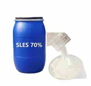 Proveedor de Grado Cosmético de Lauril Éter Sulfato de Sodio (SLES 70%) a Bajo Precio, Agente Espumante para el Cuidado del Cabello - Product Image 1