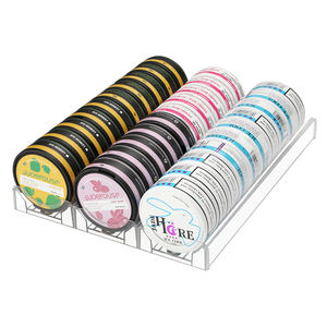 Boîte à Cigarettes Ronde de Gros Emballage en Plastique pour Tabac de Qualité Alimentaire Fabricant Organisateur Circulaire pour Chewing-Gum Poussoir à Snus - Product Image 1