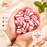 Candy Factory Bonbons doux à la menthe poivrée emballés individuellement avec étiquette personnalisée