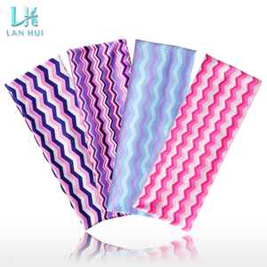 Fascia Elastica per Capelli con Strisce Ondulate, Accessorio Sportivo per Donne, Yoga, Palestra, Stile Y2K, Elegante Fascia per Capelli Quotidiana, Accessori per Trucco Personalizzabili - Product Image 1