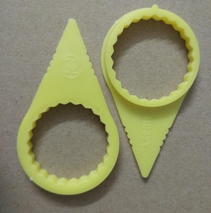 ตัวบอกน็อตล้อสีเหลือง/ส้มตัวระบุล้อรถยนต์ตัวเช็คแบบหลวม HB32Y 32มม./33มม. - Product Image 5