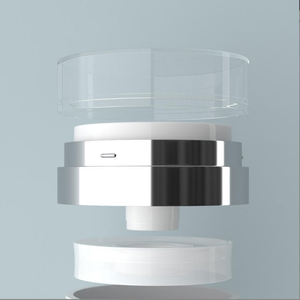 Pot à pompe sous vide en acrylique à double paroi épaisse de luxe 15ml/30ml/50ml avec bouchon en plastique pour soins de la peau et crème pour les yeux - Product Image 6